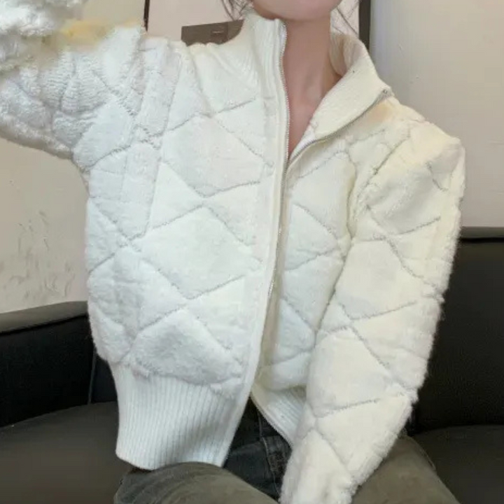 JOVANAE - Elegant Strik cardigan til kvinder