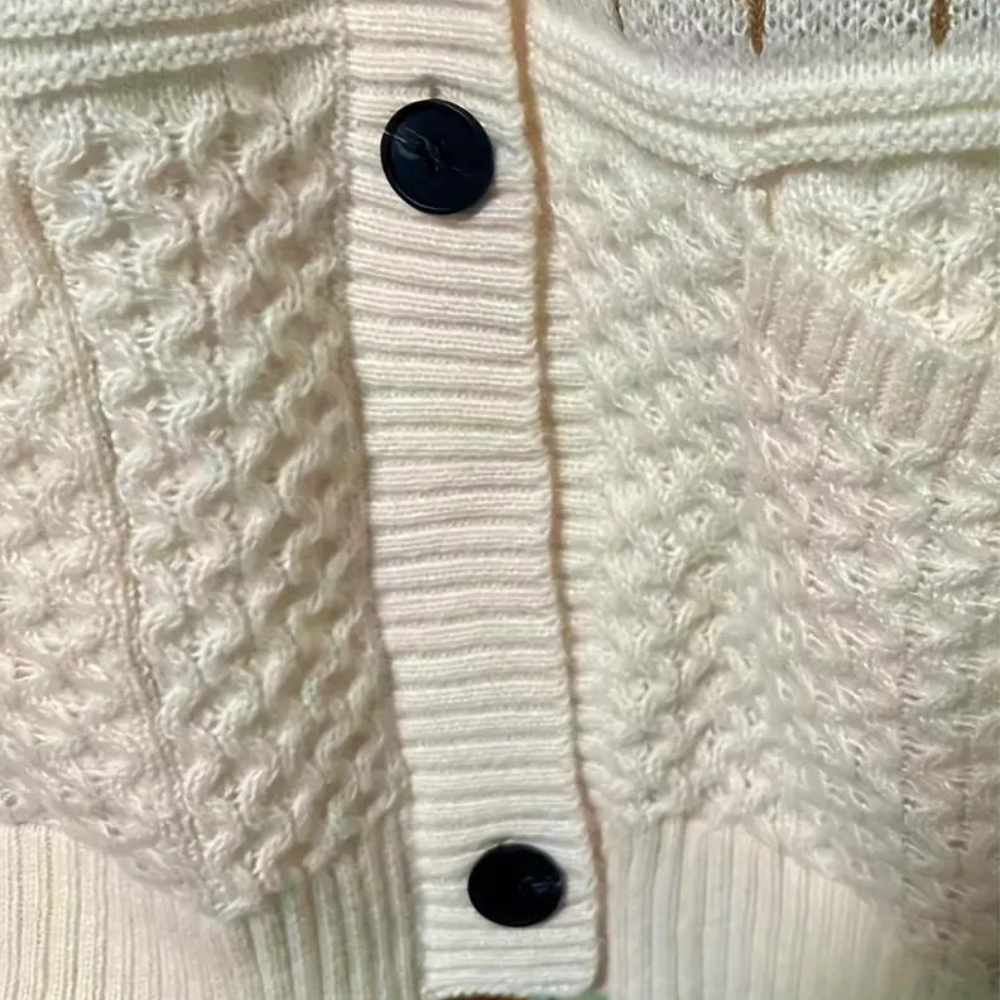 MARILYN - Moderne Strikket Cardigan til Damer