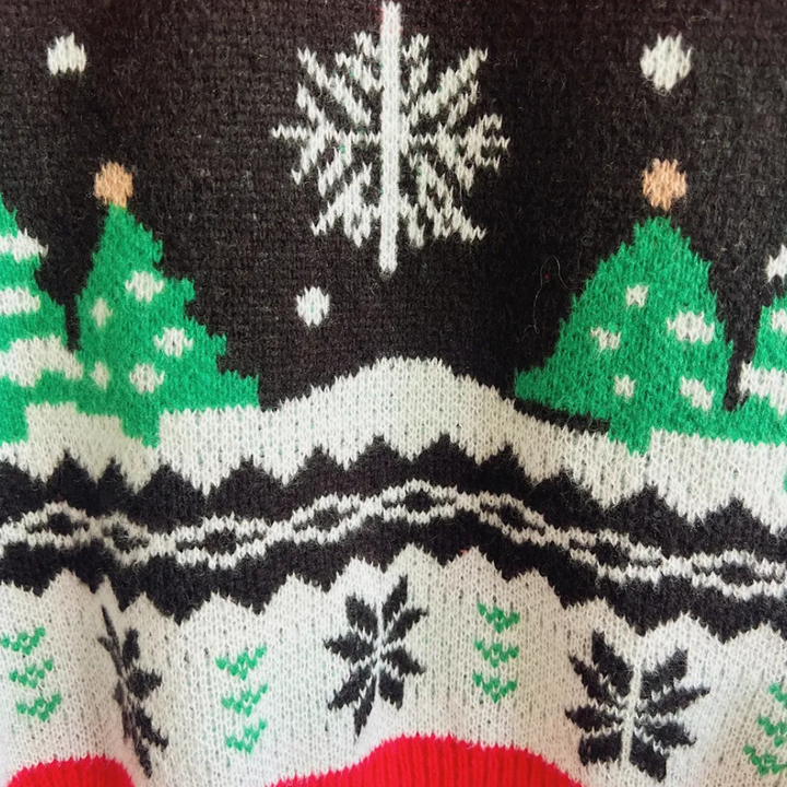 COLLETTE - Jule Snefnug Sweater til Kvinder