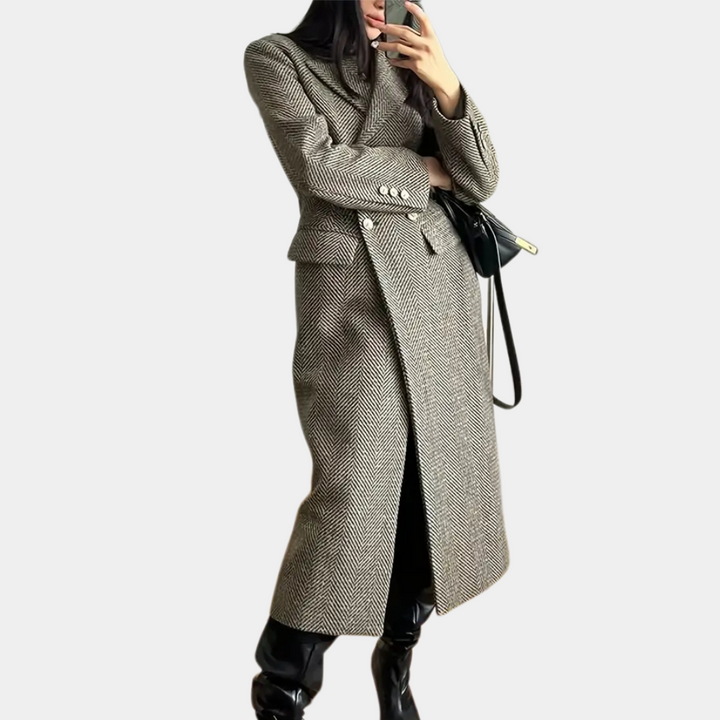 LERINA - Stilfuld Trench Coat til Kvinder