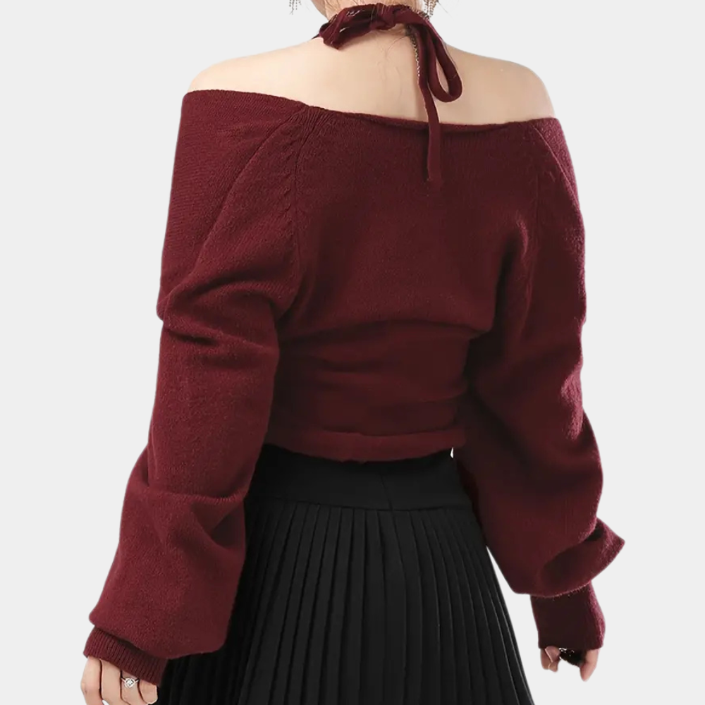 LAYLA - Elegant Off-Shoulder Top til Kvinder