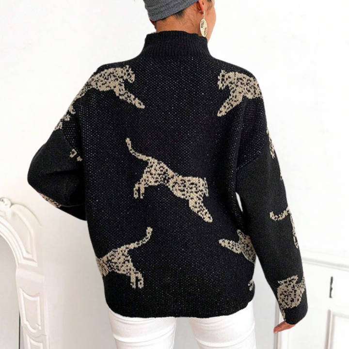 PRISCILA - Elegant Strikket Sweater til Kvinder