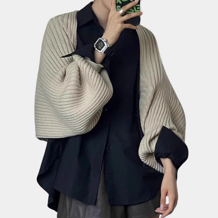 VIKA - Oversized Strikket Sweater til Kvinder