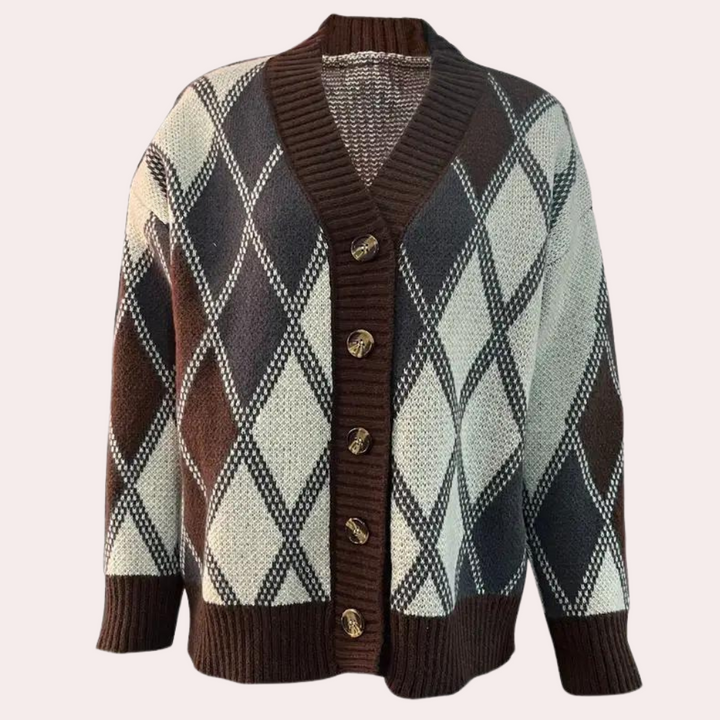 CAROL - Afslappet Cardigan til Kvinder