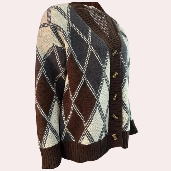 CAROL - Afslappet Cardigan til Kvinder