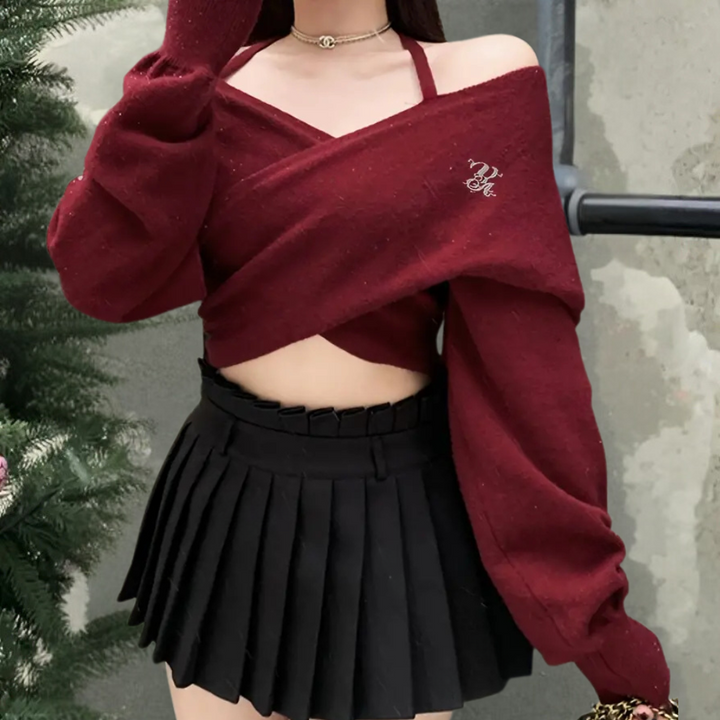 LAYLA - Elegant Off-Shoulder Top til Kvinder