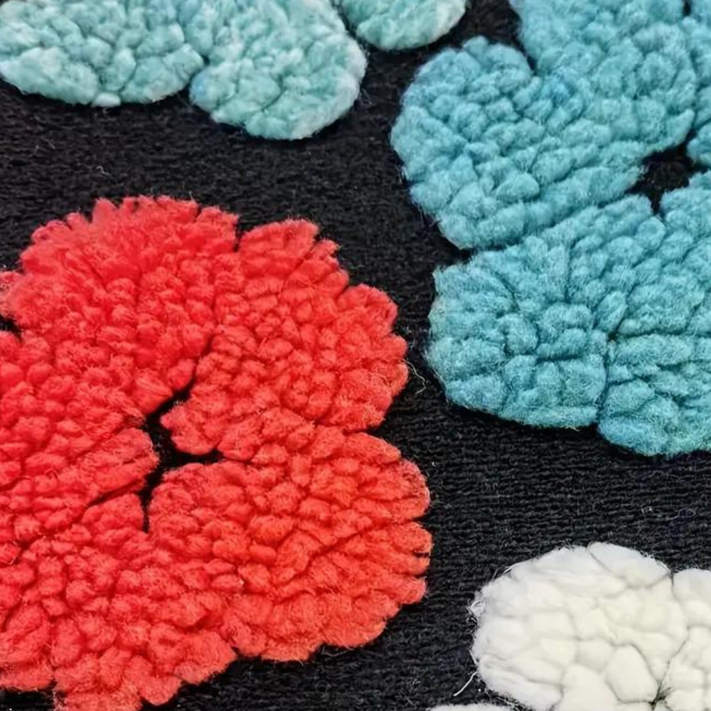 MARIE - Sofistikeret Blomstertrøje til Kvinder