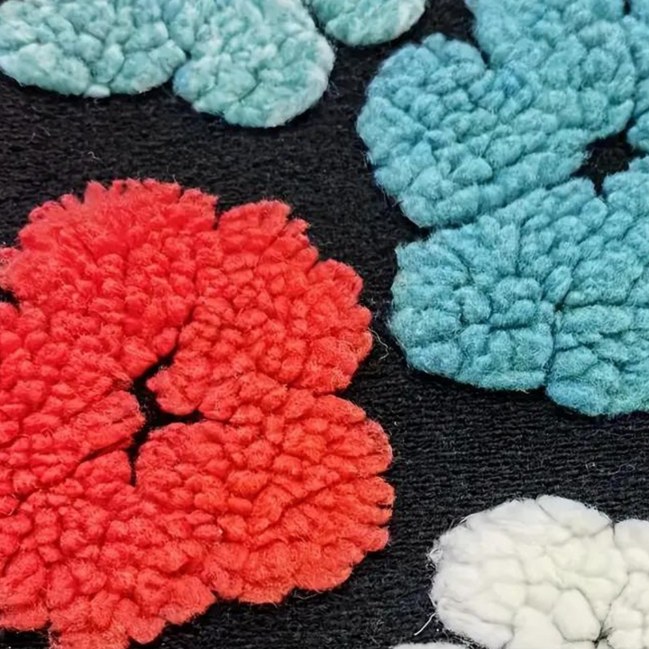MARIE - Sofistikeret Blomstertrøje til Kvinder