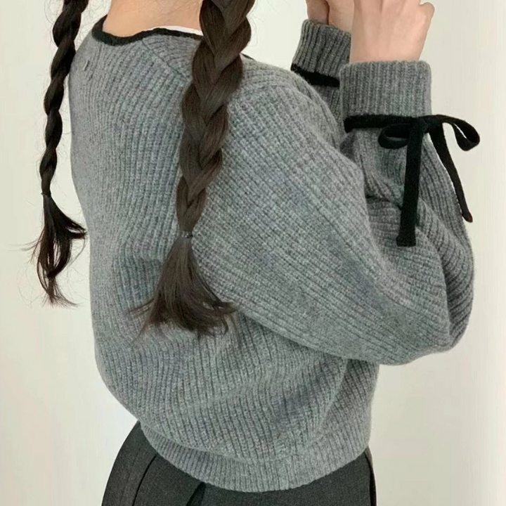 LAVANDA - Retro Hæklet Cardigan til Damer