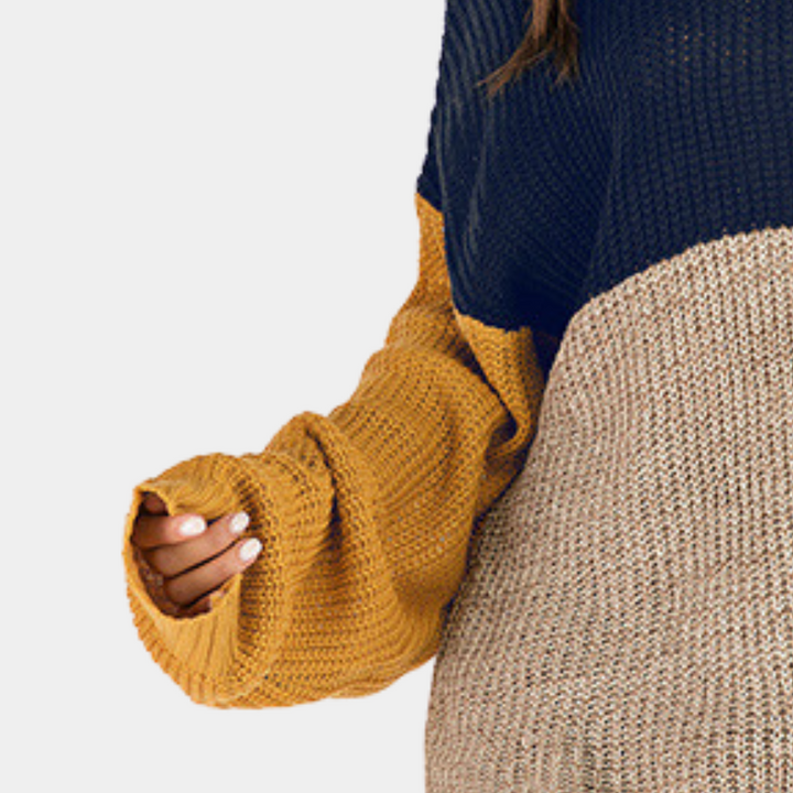 JACQUELINE - Komfortabel Rundhalset Sweater til Damer