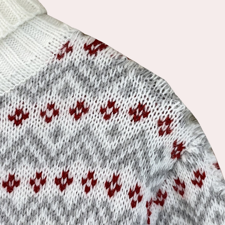 CORRINA - Elegant Julesweater med Rullekrave til Kvinder