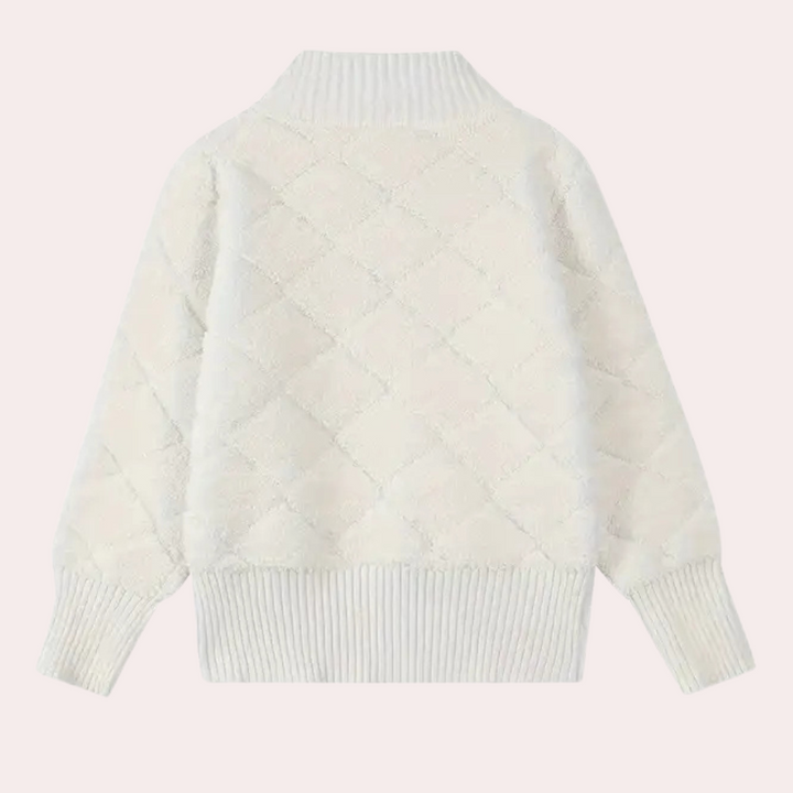 JOVANAE - Elegant Strik cardigan til kvinder