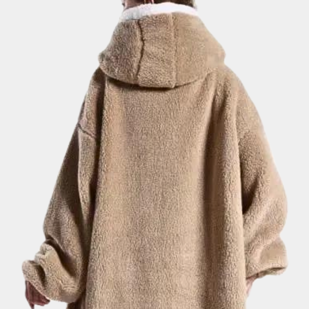 TIHANI - Oversized Tæppe Hoodie til Damer