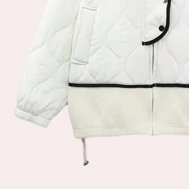 KIMBERLY - Elegant Storstrikket Cardigan til Damer