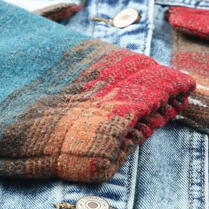 SAGE - Denim Jakke med Hætte til Kvinder