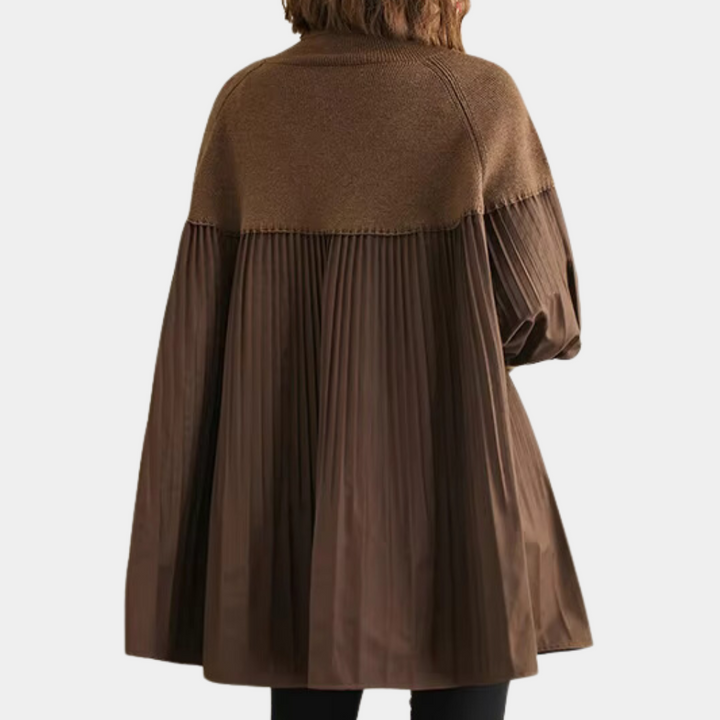 BIRGIT - Plisseret Sweater til Kvinder