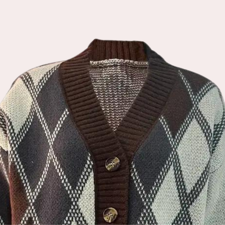 CAROL - Afslappet Cardigan til Kvinder