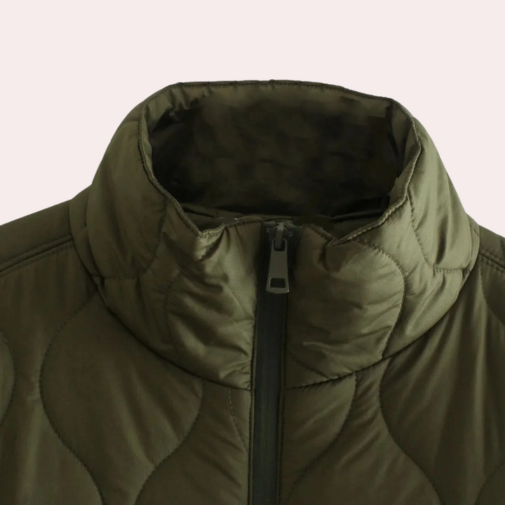 ESMA - Quilted Korte Ærme Jakke til Kvinder