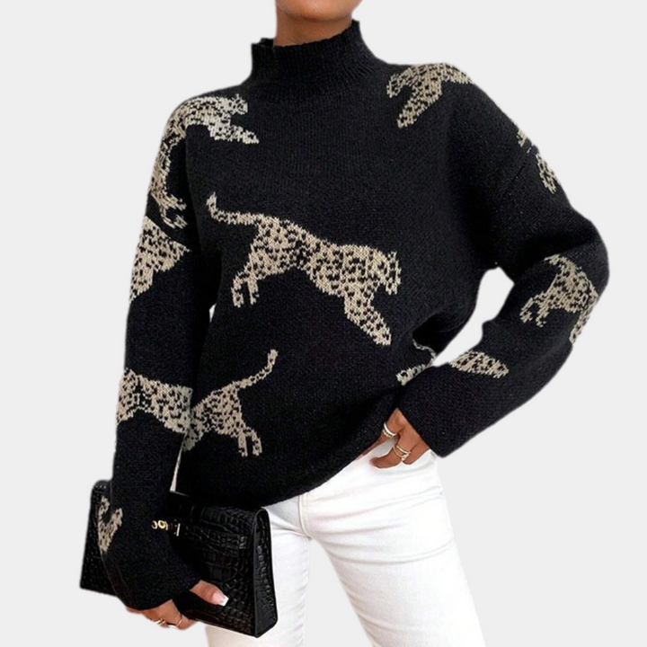 PRISCILA - Elegant Strikket Sweater til Kvinder