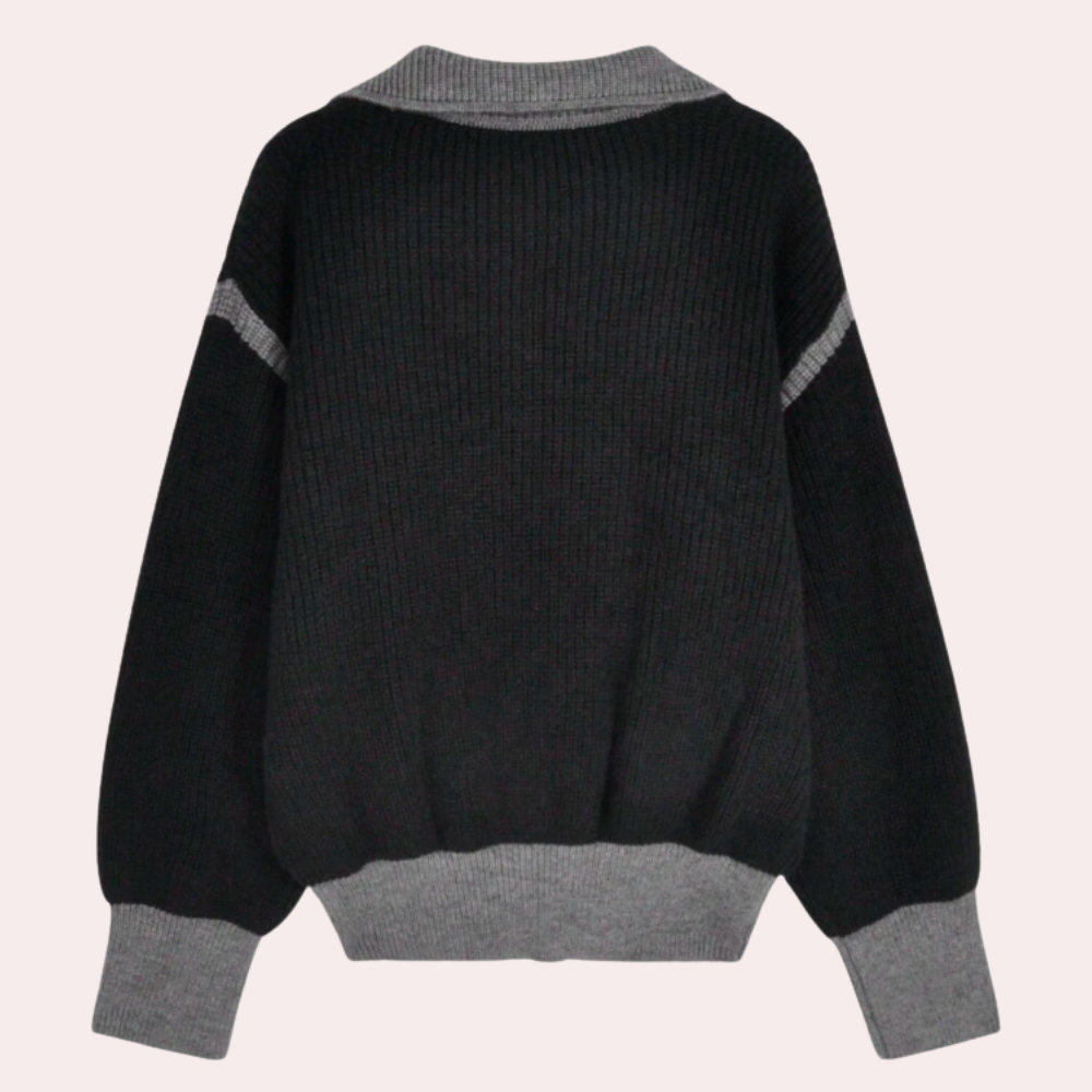 KATRINE - Moderne Strikket Cardigan til Kvinder