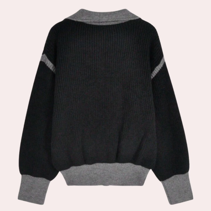 KATRINE - Moderne Strikket Cardigan til Kvinder