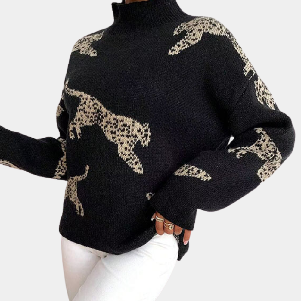 PRISCILA - Elegant Strikket Sweater til Kvinder