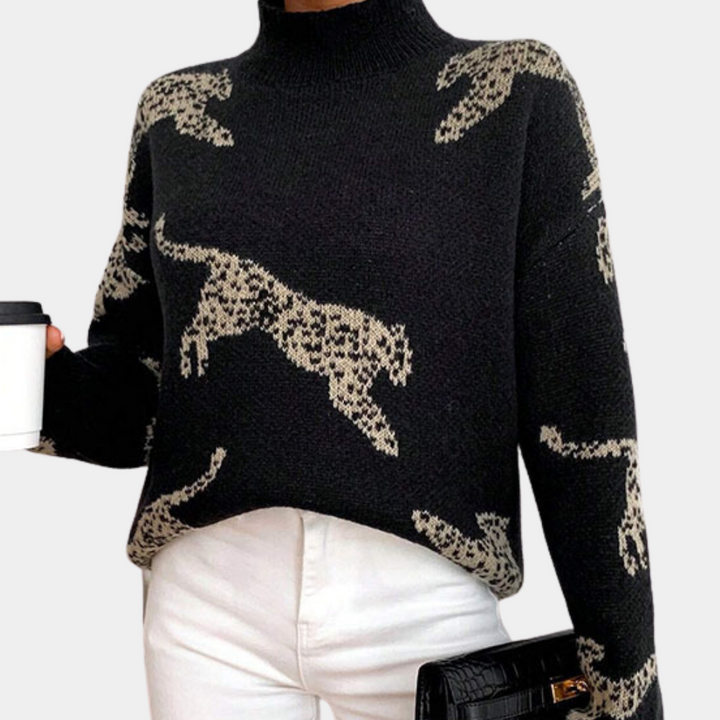 PRISCILA - Elegant Strikket Sweater til Kvinder
