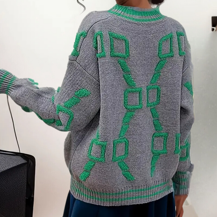 DIANE - Behagelig Strikket Sweater til Kvinder